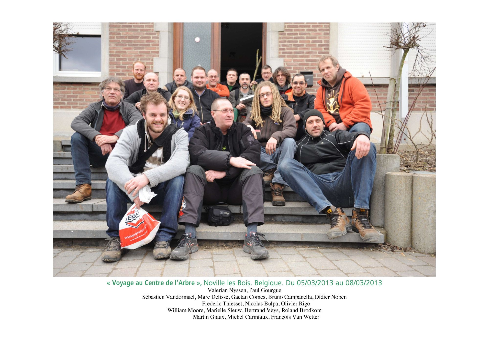 Photos des formations de l'Atelier de l'Arbre