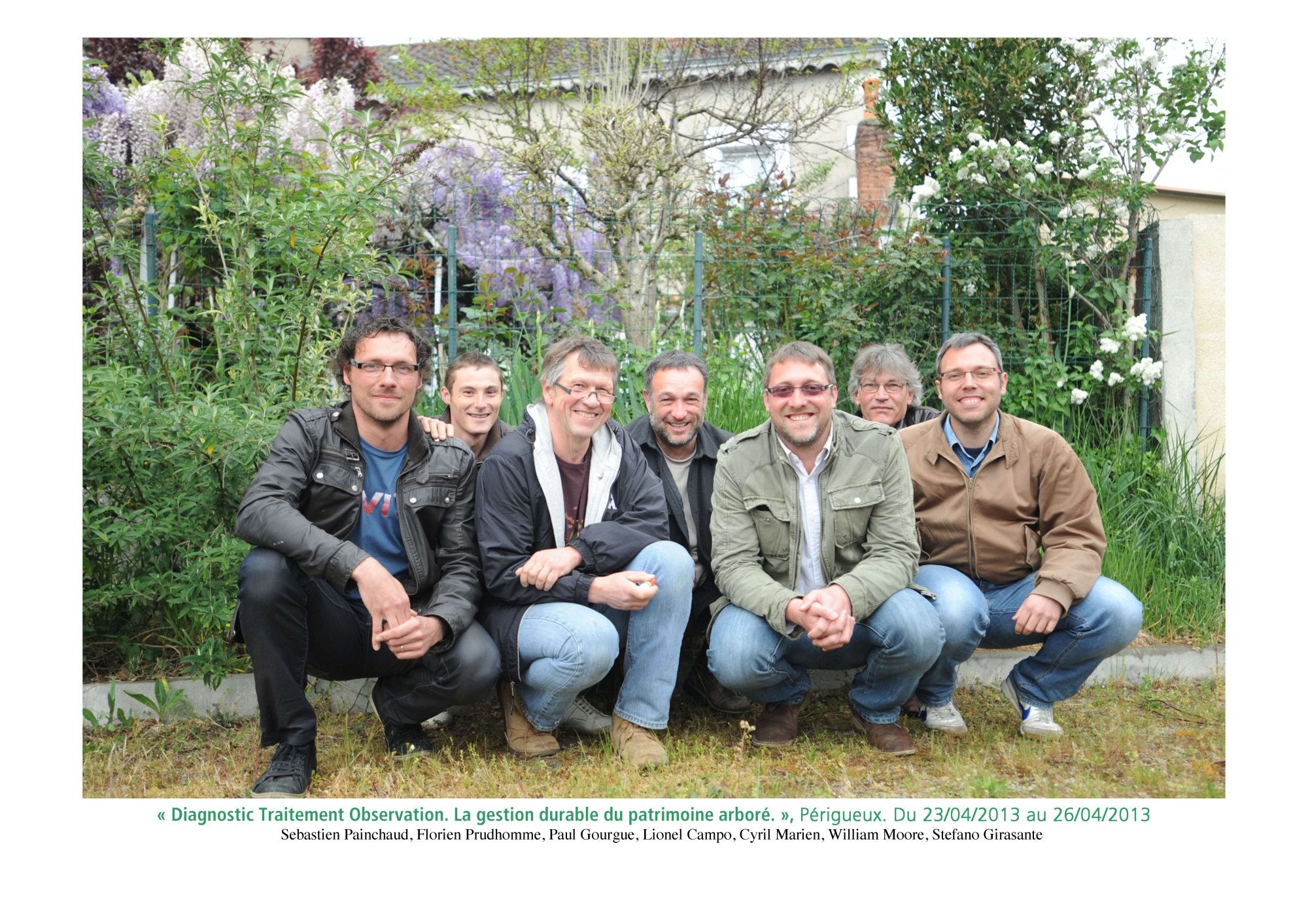 Photos des formations de l'Atelier de l'Arbre